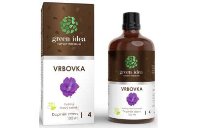 Green idea Vrbovka bylinný lihový extrakt 100ml